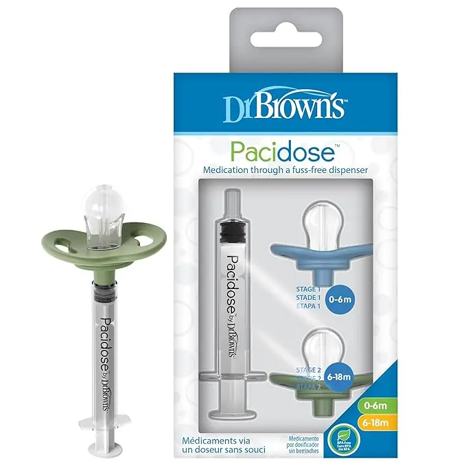 Dispensador de medicina líquida Dr. Brown's Pacidose 