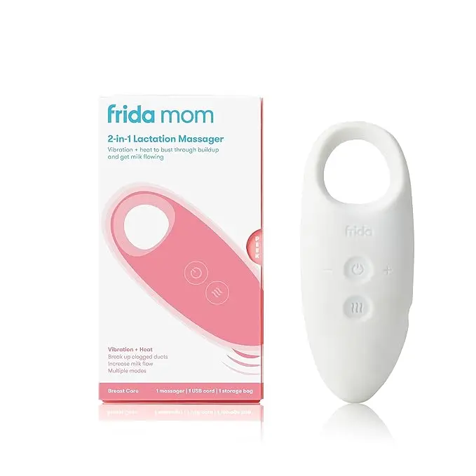 Frida Mom Masajeador 2 en 1 para Senos durante la Lactancia