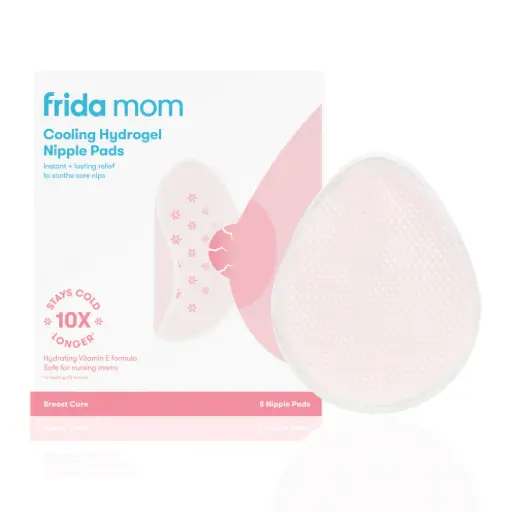 Frida Mom Compresas de hidrogel refrescantes para pezones